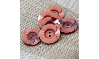6 Boutons / 28MM / Rouge