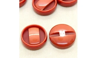 Boutons VINTAGE / 27,5MM / Rouge