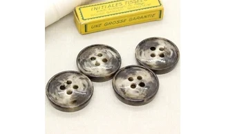 Boutons VINTAGE / 39MM / Brun