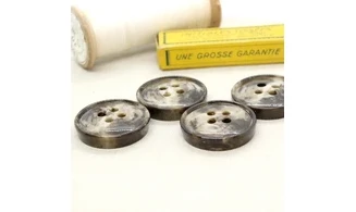 Boutons VINTAGE / 39MM / Brun