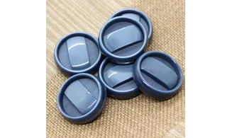 Boutons VINTAGE / 31,5MM / Bleu