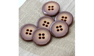 6 Boutons / 31MM / Marron