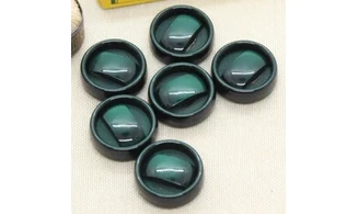 Boutons VINTAGE / 22,5MM / Vert
