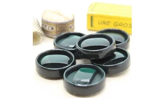 Boutons VINTAGE / 27,5MM / Vert