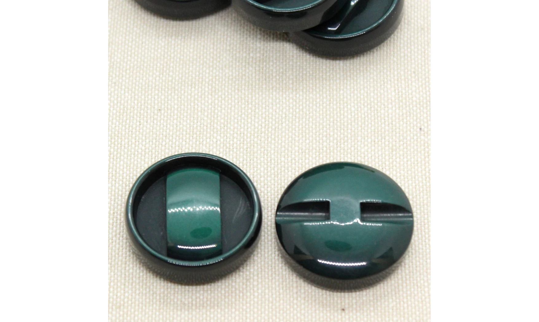 Boutons VINTAGE / 27,5MM / Vert