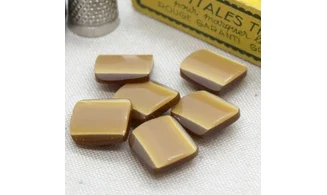 6 Boutons / 16MM / Brun