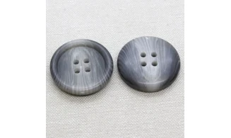 6 Boutons / 30MM / Gris