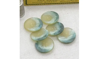 6 Boutons / 23MM / Vert