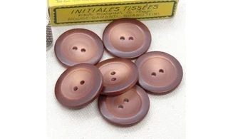 6 Boutons / 31MM / Marron