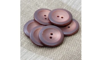 6 Boutons / 31MM / Marron