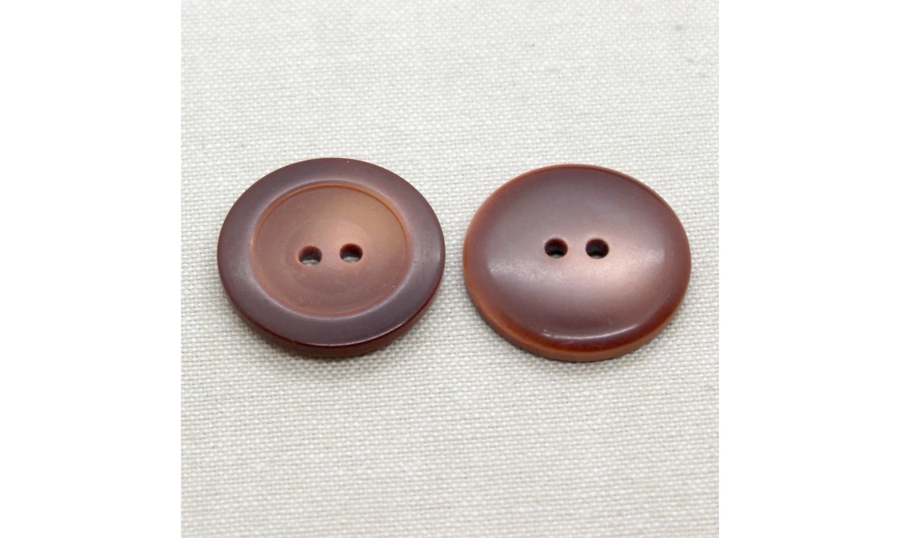 6 Boutons / 31MM / Marron