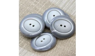 6 Boutons / 36MM / Gris