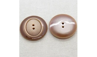 6 Boutons / 36MM / Marron