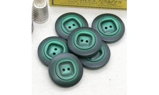 6 Boutons / 31MM / Vert