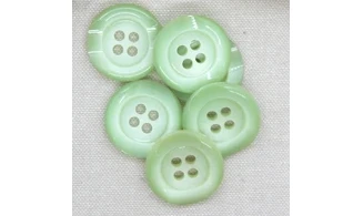 6 Boutons / 27MM / Vert