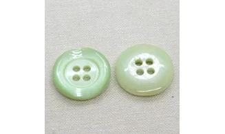 6 Boutons / 27MM / Vert