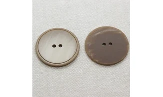 6 Boutons / 36MM / Brun