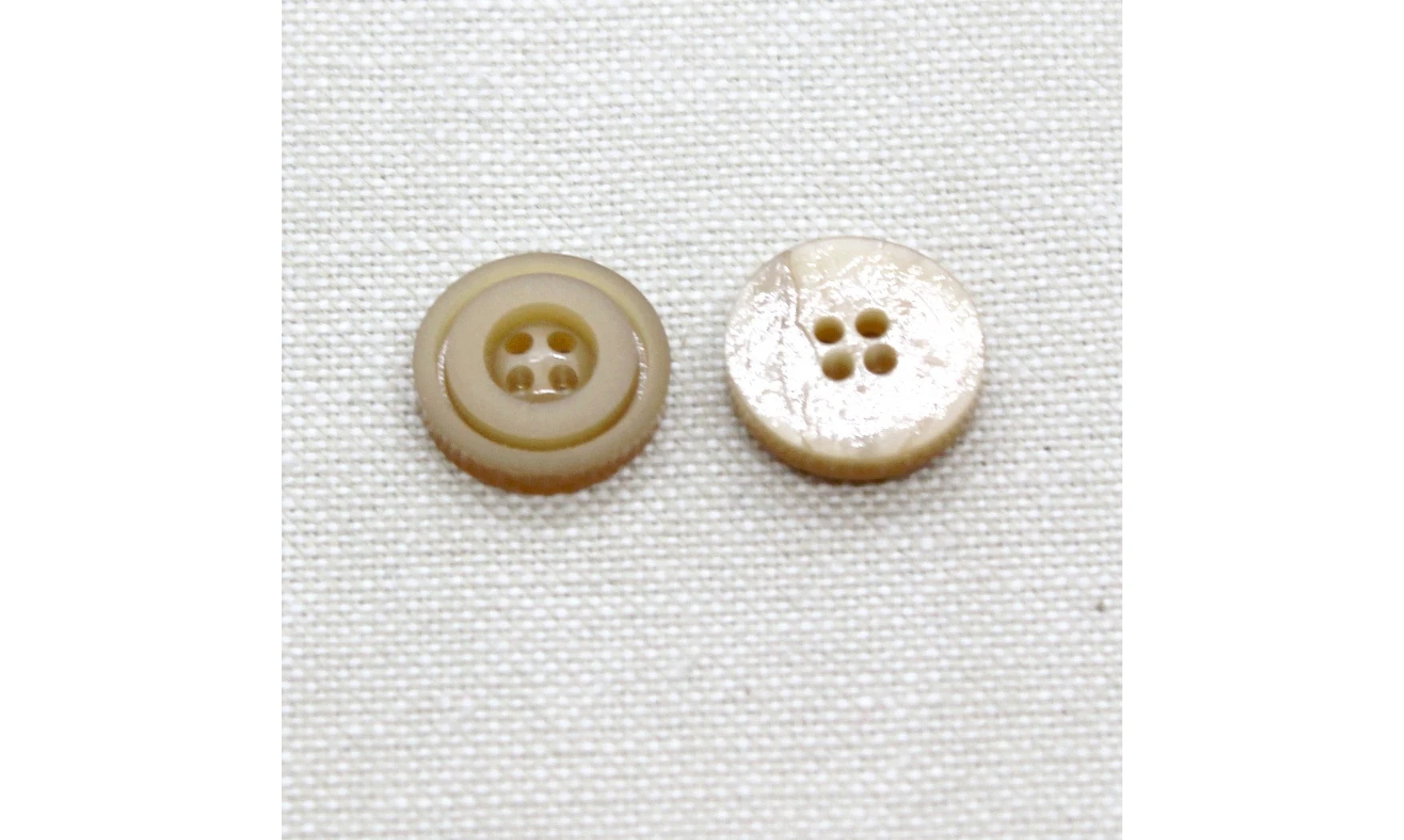 10 Boutons / 14MM / Brun