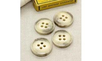 Boutons VINTAGE / 35MM / Brun