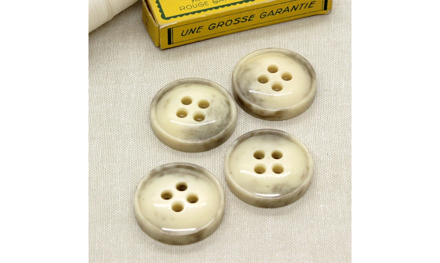 Boutons VINTAGE / 35MM / Brun