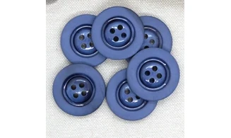 Vintage button Blue