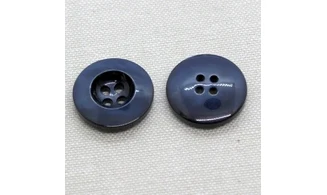6 Boutons / 23MM / Bleu