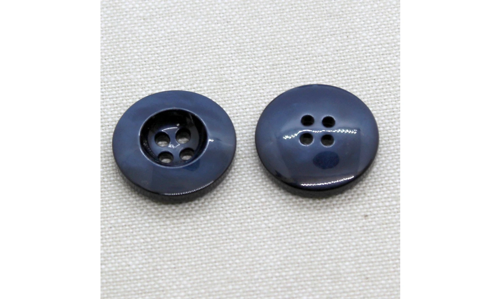 6 Boutons / 23MM / Bleu