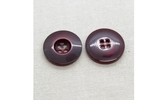 6 Boutons / 27MM / Bordeaux