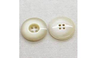 6 Boutons / 27MM / Beige