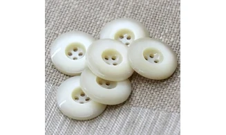 6 Boutons / 27MM / Beige
