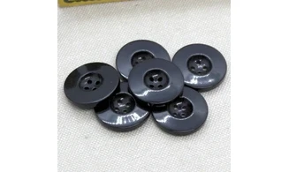 6 Boutons / 21MM / Noir