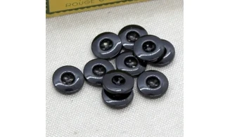 10 Boutons / 14MM / Noir
