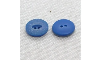 Vintage button Blue