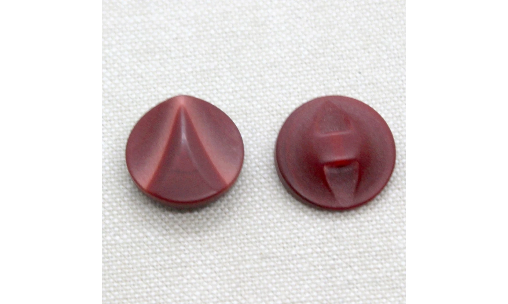 6 Boutons / 19MM / Rouge