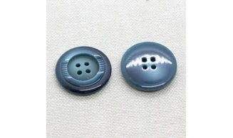 Vintage button Blue