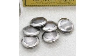 Vintage button Silver