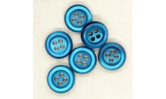 Boutons VINTAGE / 17MM / Bleu