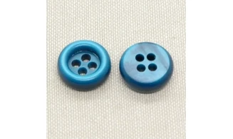 Boutons VINTAGE / 17MM / Bleu