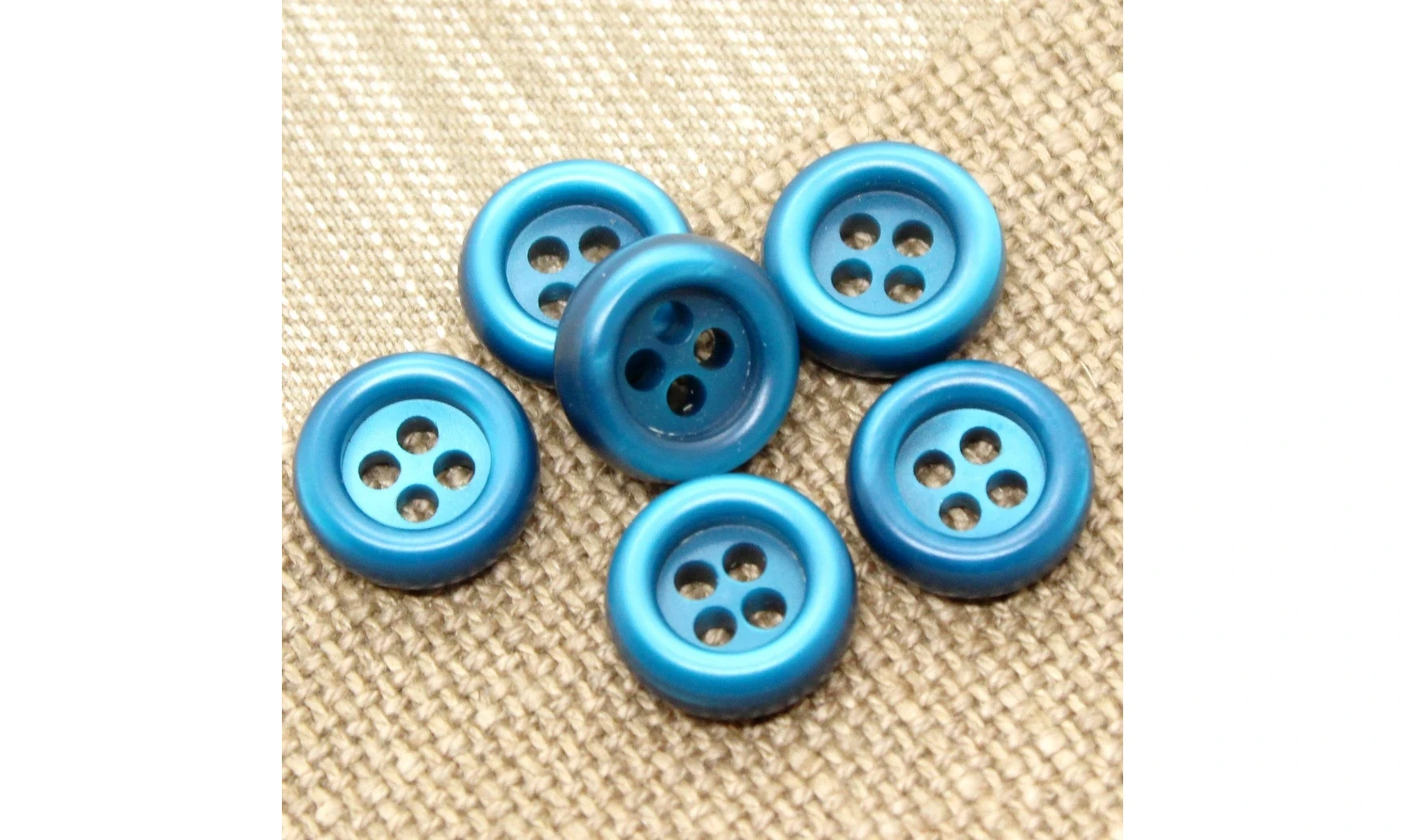 Boutons VINTAGE / 17MM / Bleu