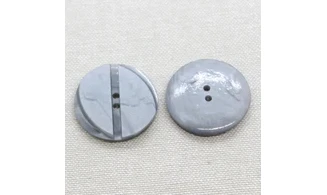Vintage button Grey