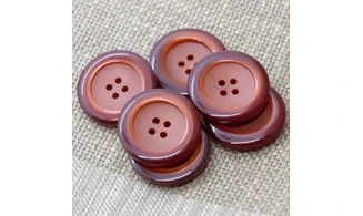 Vintage button Red