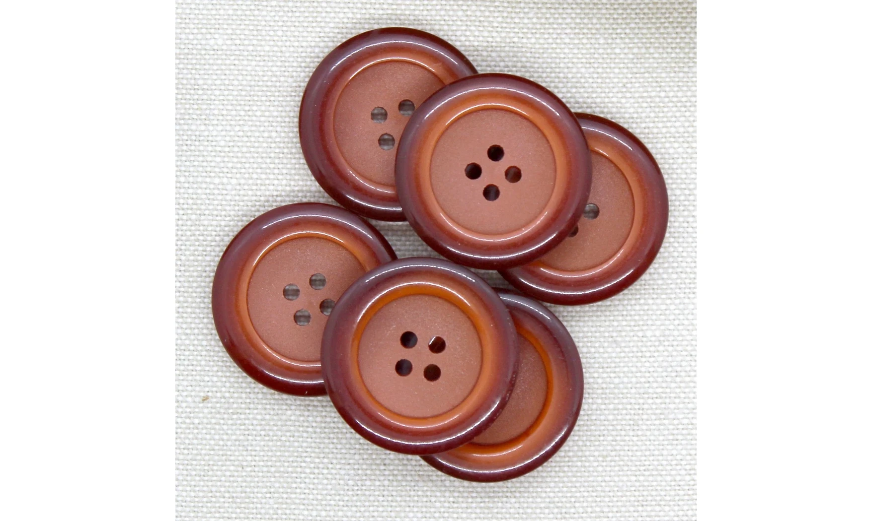 Vintage button Red
