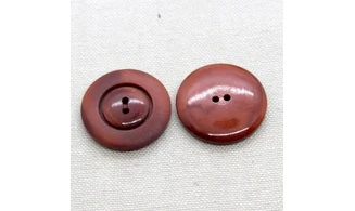 Vintage button Red