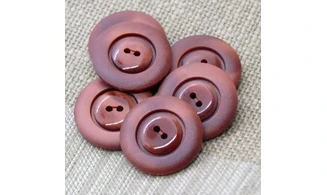 Vintage button Red