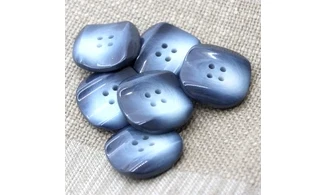 Vintage button Grey