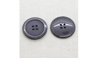 Vintage button Grey