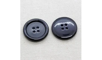 Vintage button Black