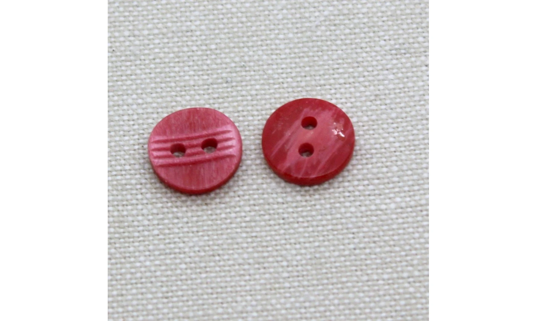 10 Boutons / 11MM / Rose