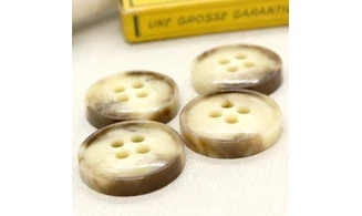 Boutons VINTAGE / 35MM / Brun