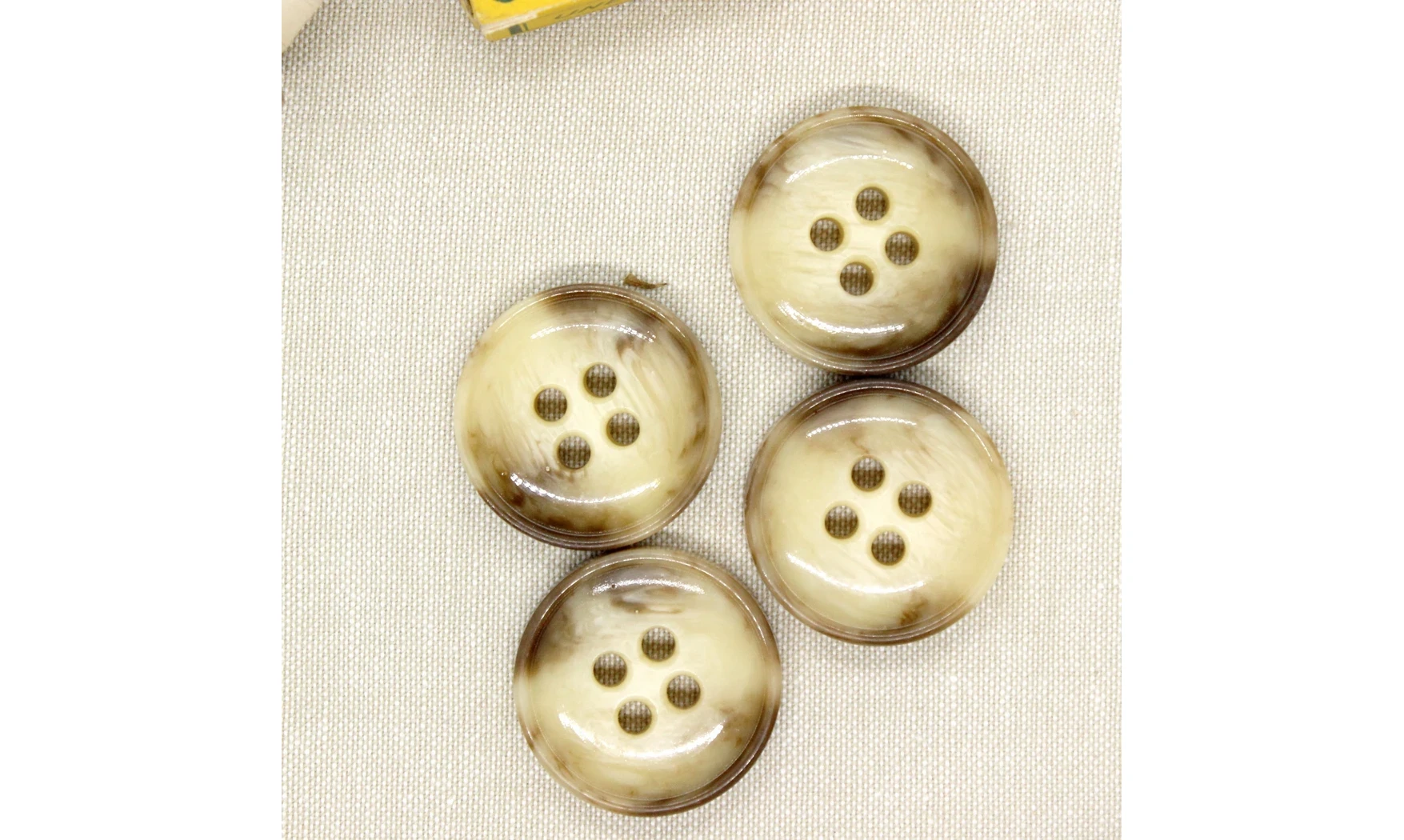 Boutons VINTAGE / 35MM / Brun